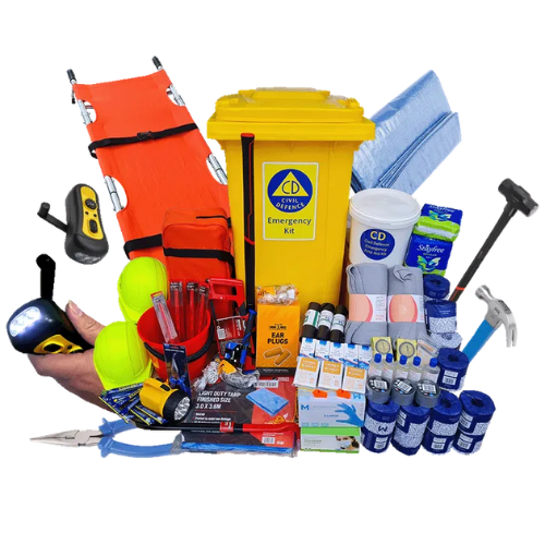 Civil Defence Kit 20-55 Person | Mobile Emergency Survival Response Kit - Large